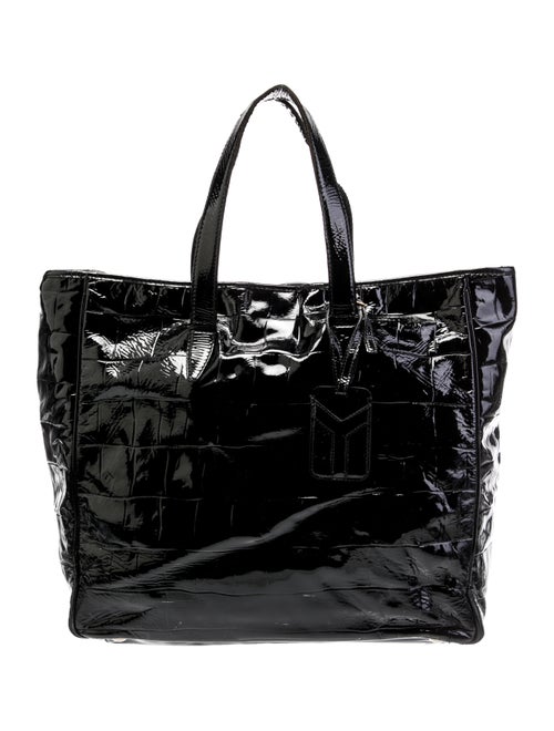 Yves Saint Laurent Patent Leather Weekender Bag