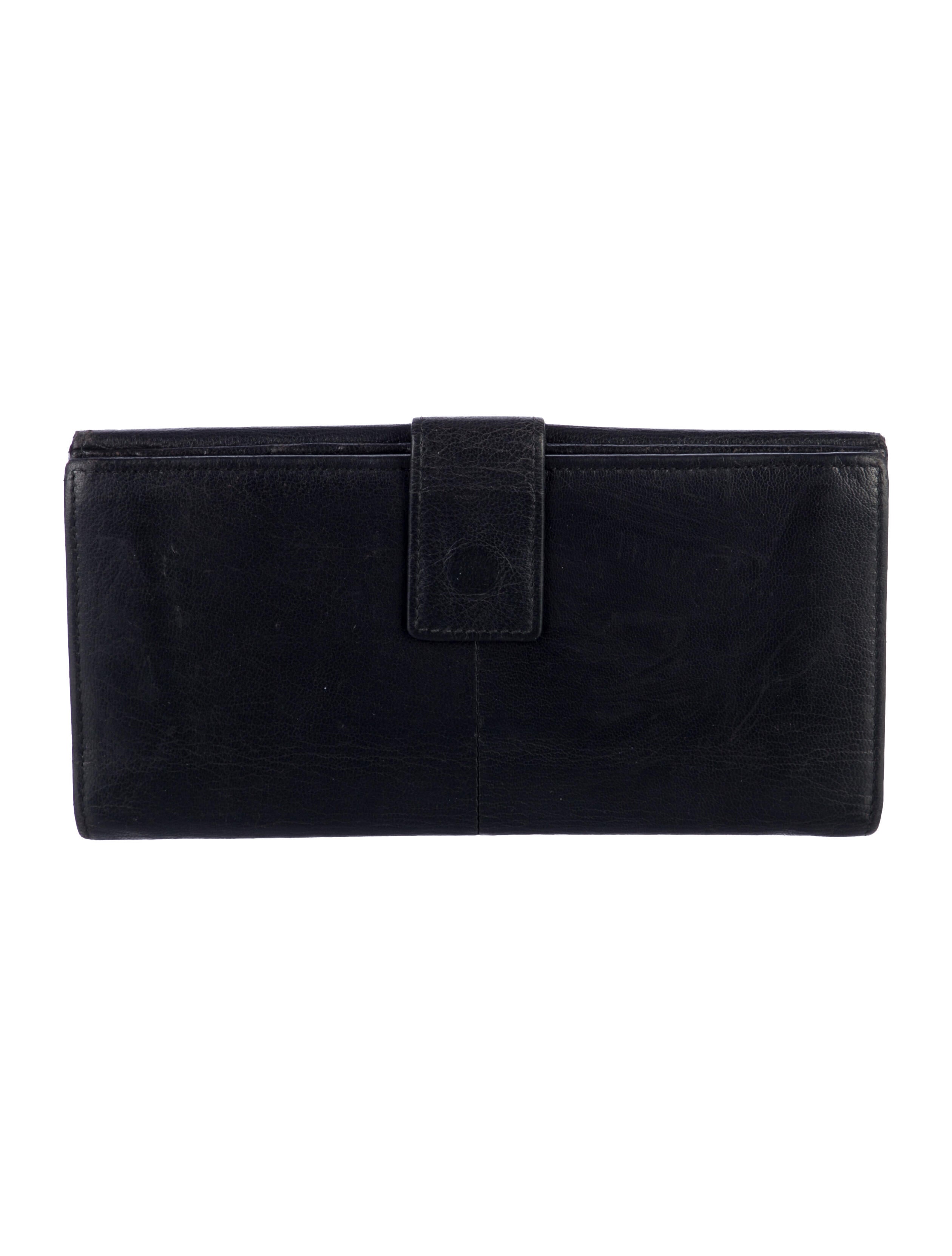 Yves Saint Laurent Vintage Leather Continental Wallet