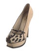 Yves Saint Laurent Canvas Printed Pumps