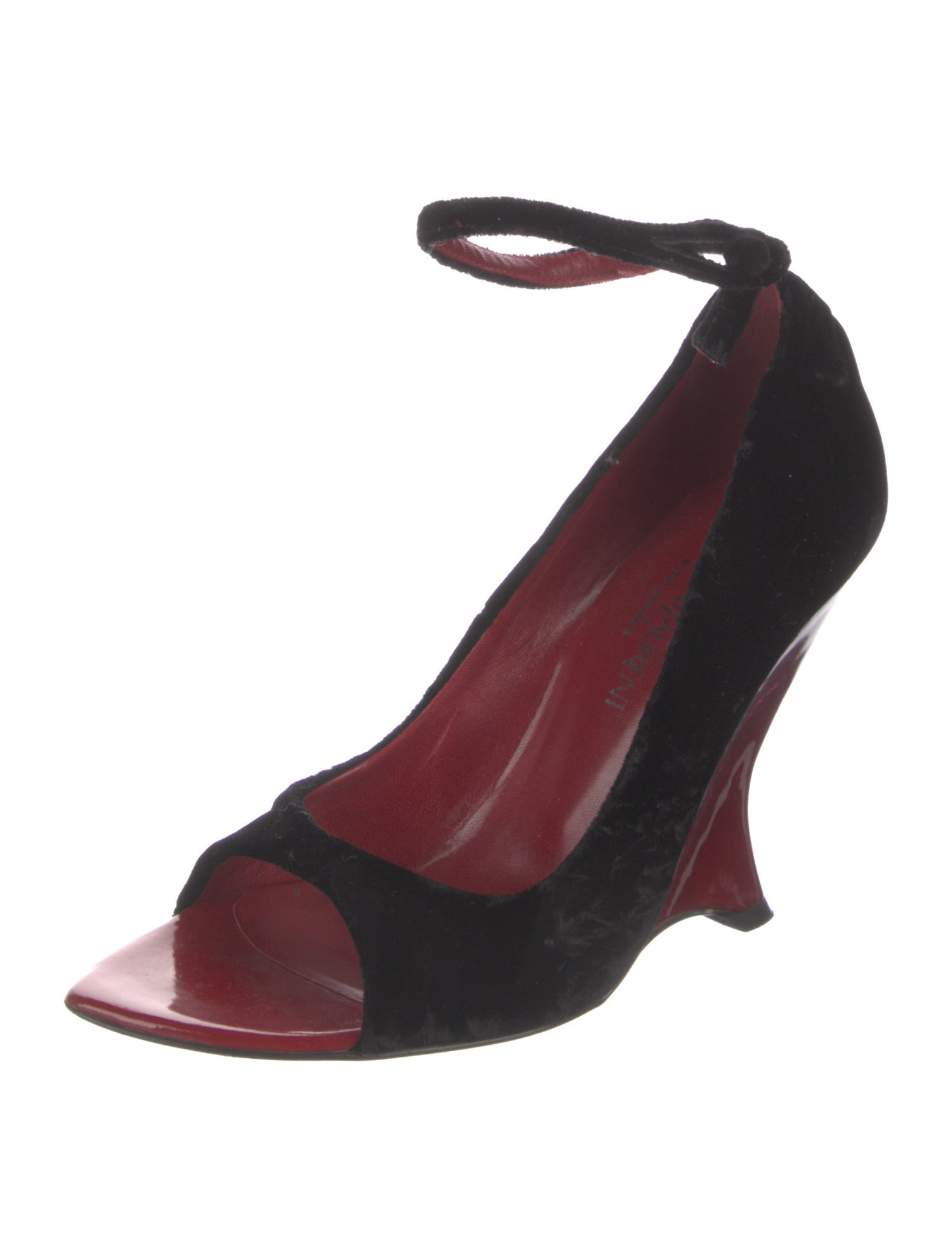Yves Saint Laurent Vintage Velvet Pumps
