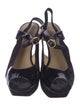 Yves Saint Laurent Patent Leather T-Strap Pumps
