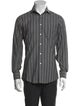 Yves Saint Laurent Striped Long Sleeve Shirt