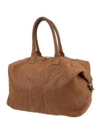 Yves Saint Laurent Leather Top Handle Bag