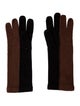 Yves Saint Laurent Knitted Gloves