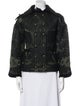Yves Saint Laurent Rive Gauche Printed Denim Jacket