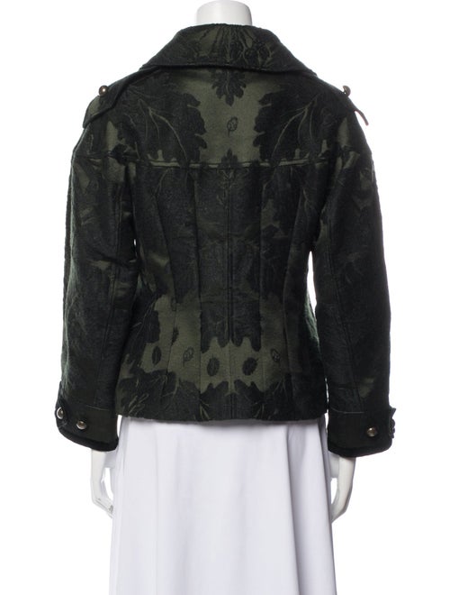 Yves Saint Laurent Rive Gauche Printed Denim Jacket