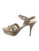 Yves Saint Laurent Leather Sandals