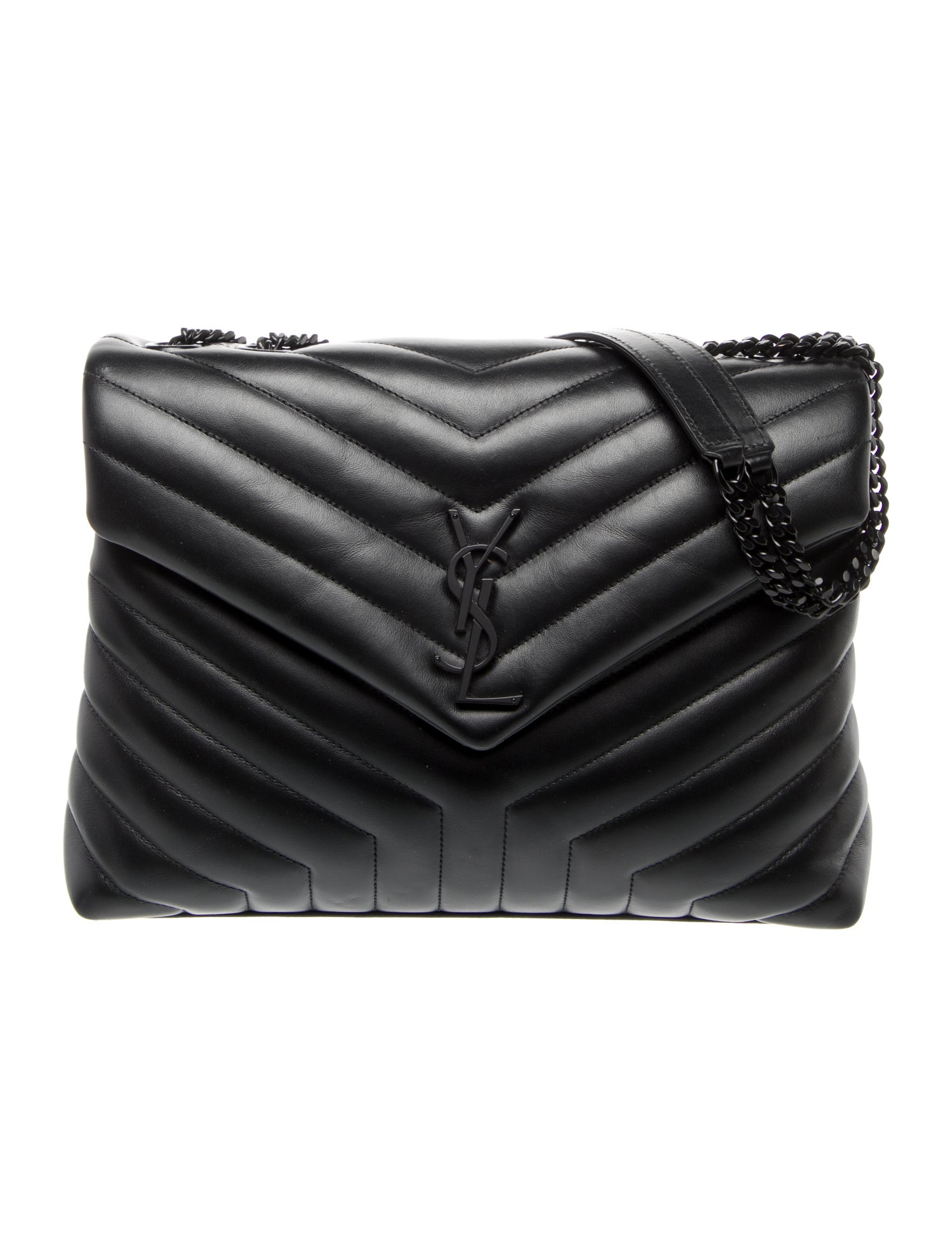 Saint Laurent Leather Lou Lou Medium 2022