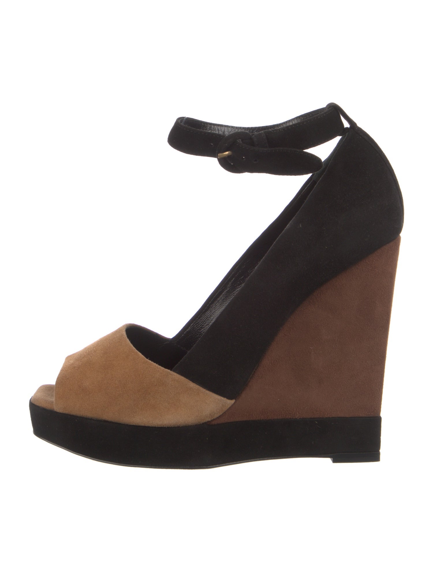 Yves Saint Laurent Suede Sandals