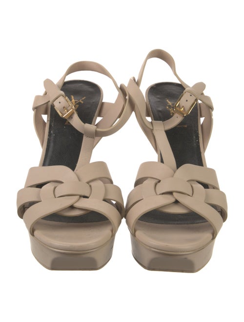 Yves Saint Laurent Leather Sandals