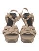 Yves Saint Laurent Leather Sandals