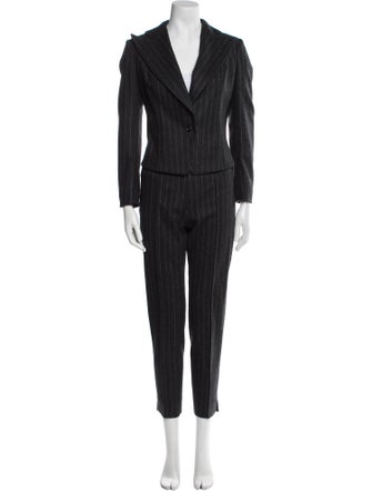 Yves Saint Laurent 2009 Wool Pantsuit