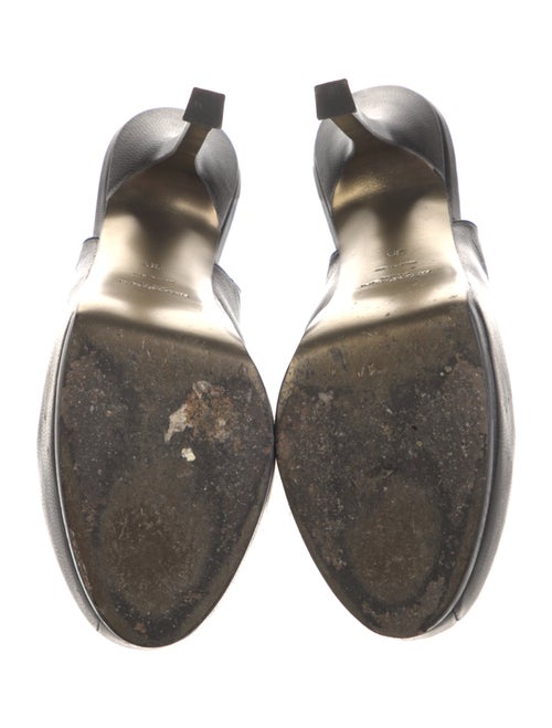 Yves Saint Laurent Leather Slingback Pumps