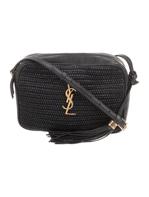 Saint Laurent Raffia Lou Camera