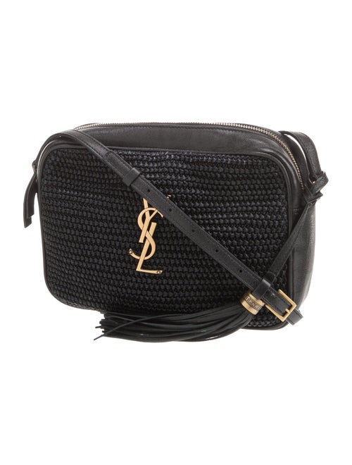 Saint Laurent Raffia Lou Camera