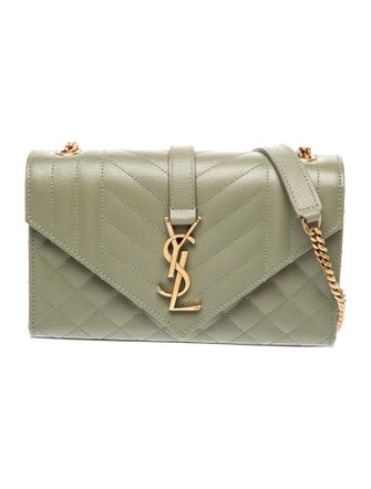 Saint Laurent Leather Crossbody Bag 2022