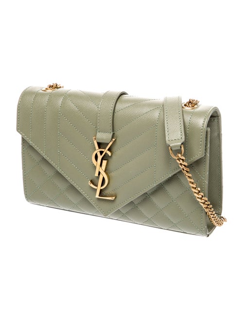 Saint Laurent Leather Crossbody Bag 2022