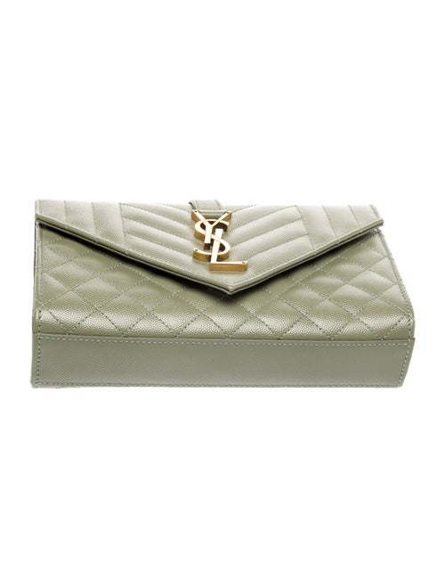 Saint Laurent Leather Crossbody Bag 2022