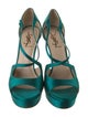 Yves Saint Laurent Satin Sandals