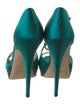 Yves Saint Laurent Satin Sandals