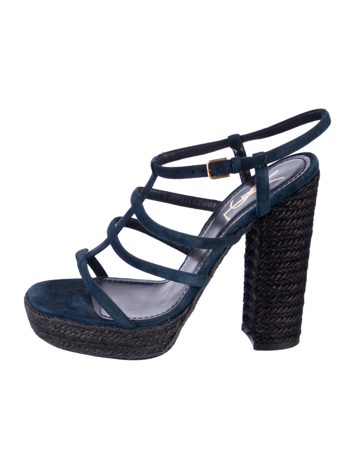 Yves Saint Laurent Suede Espadrilles