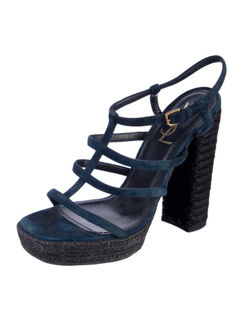 Yves Saint Laurent Suede Espadrilles