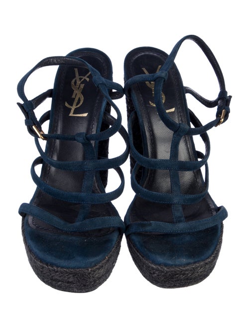Yves Saint Laurent Suede Espadrilles