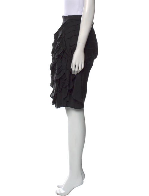 Yves Saint Laurent Silk Knee-Length Skirt