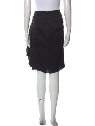 Yves Saint Laurent Silk Knee-Length Skirt