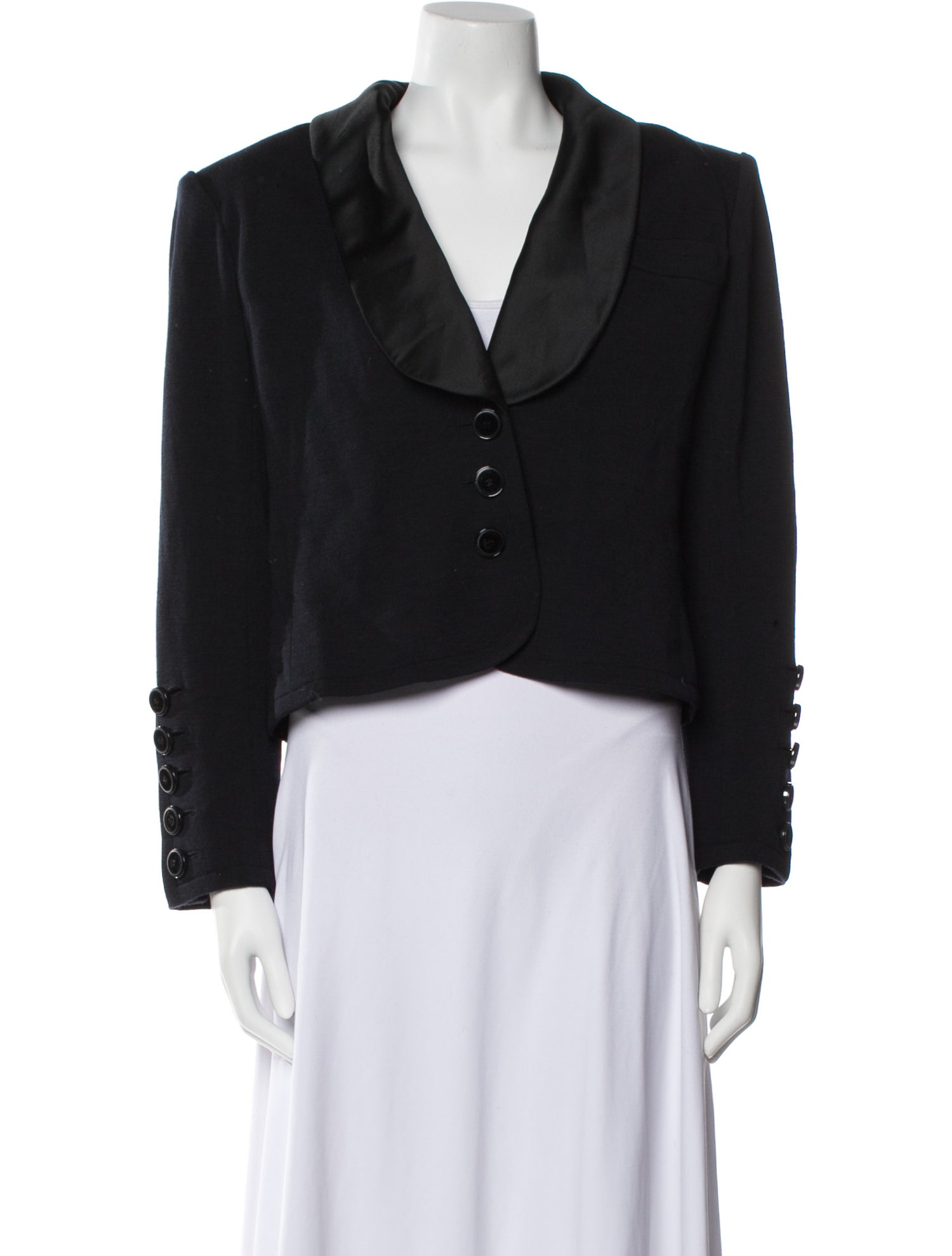 Yves Saint Laurent Rive Gauche Vintage 1980's Evening Jacket