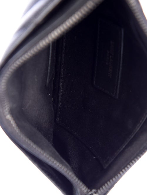 Yves Saint Laurent Grain De Poudre Leather Wallet