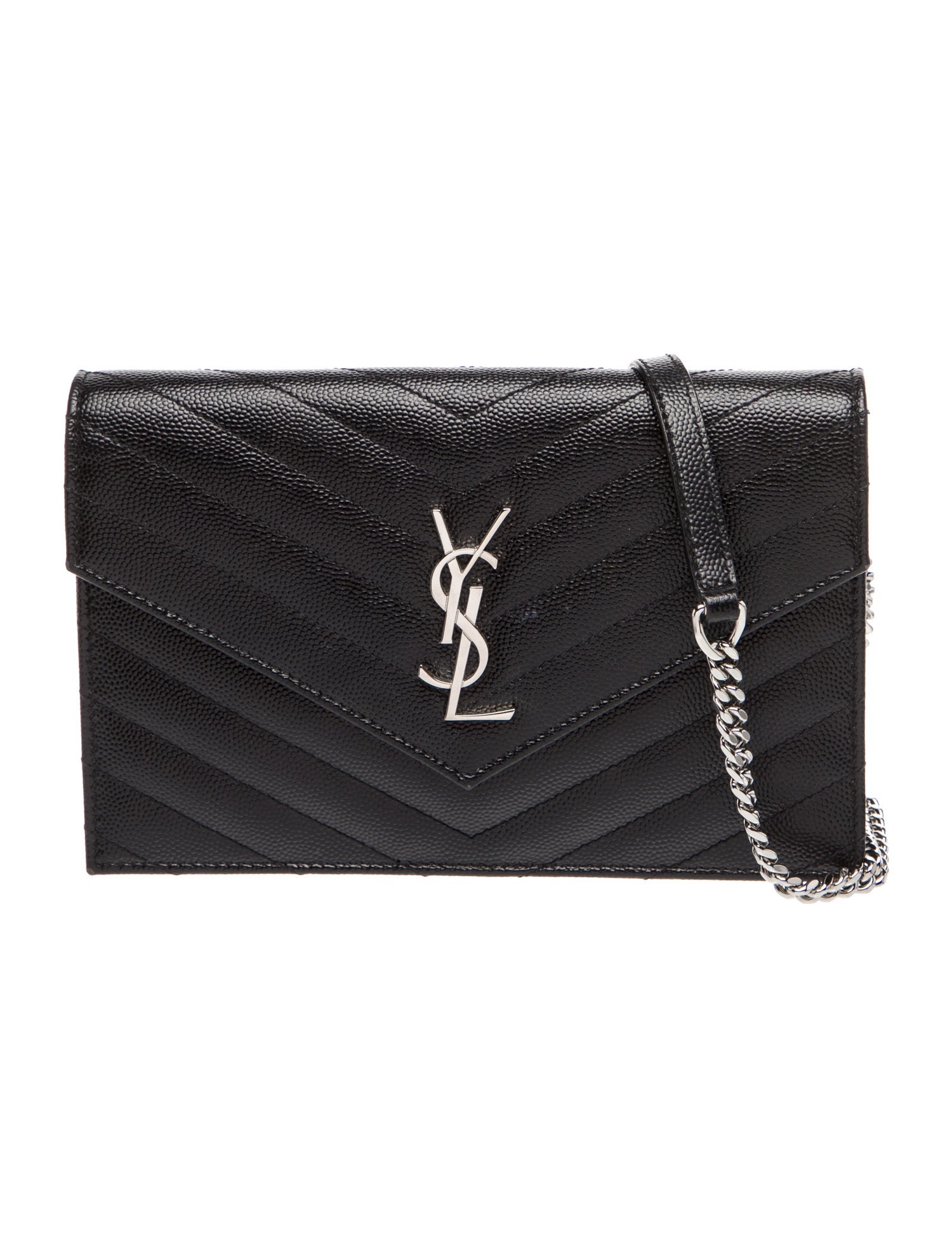 Saint Laurent Leather Envelope