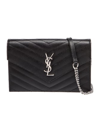 Saint Laurent Leather Envelope