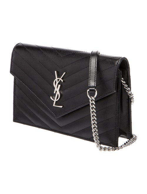 Saint Laurent Leather Envelope