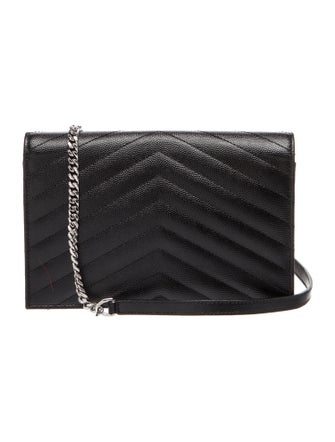 Saint Laurent Leather Envelope
