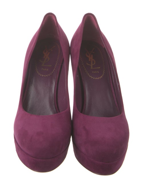Yves Saint Laurent Suede Pumps