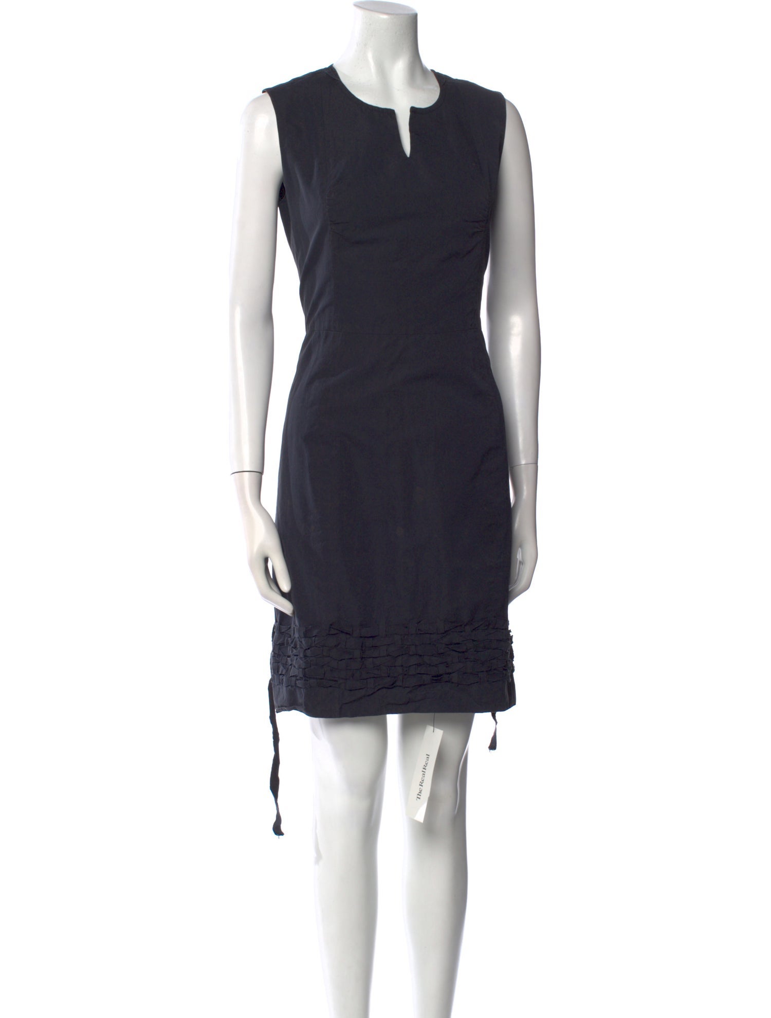 Yves Saint Laurent V-Neck Mini Dress