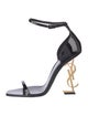 Yves Saint Laurent Patent Leather Sandals