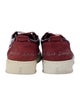 Yves Saint Laurent Patent Leather Embroidered Accent Sneakers