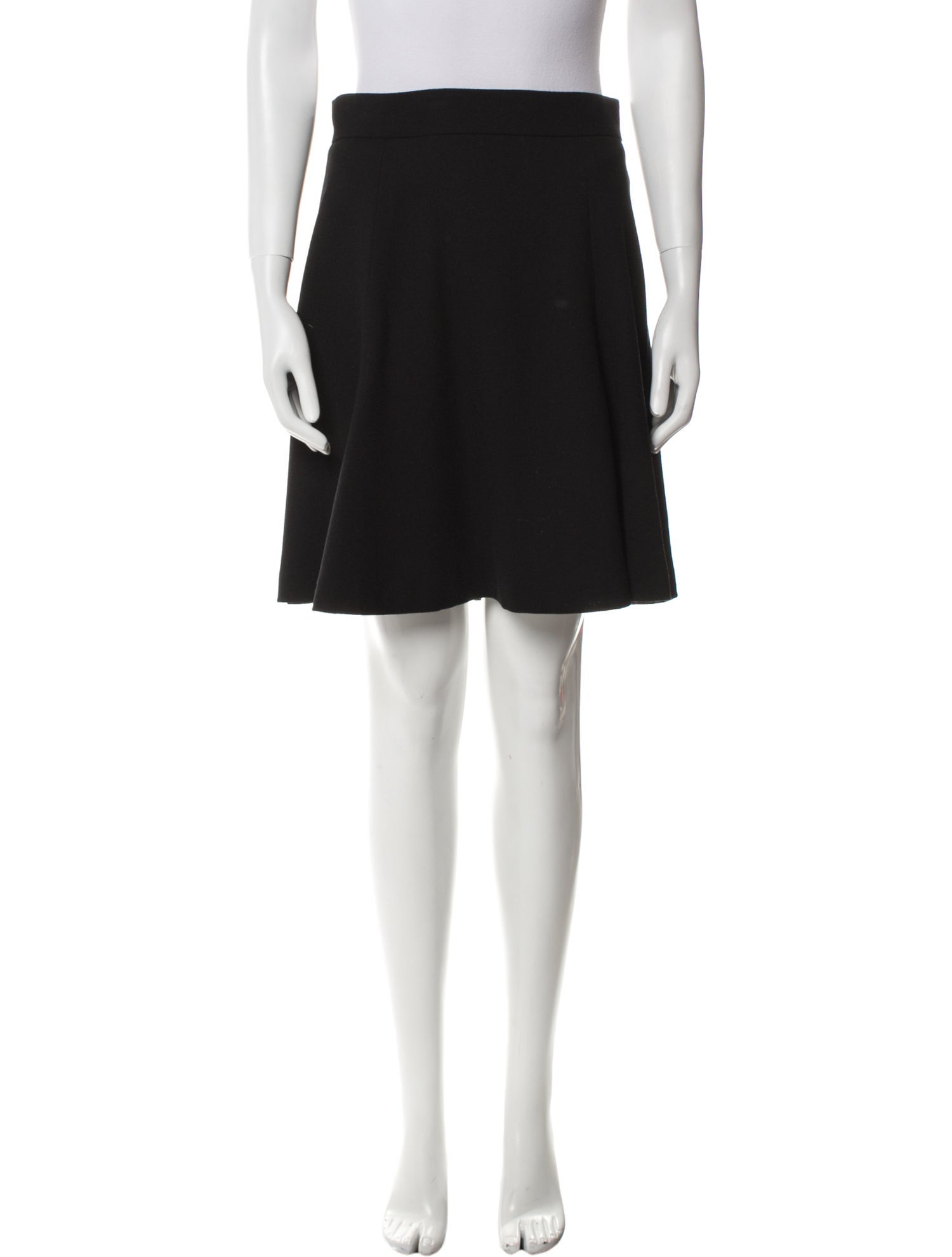 Yves Saint Laurent Wool Knee-Length Skirt