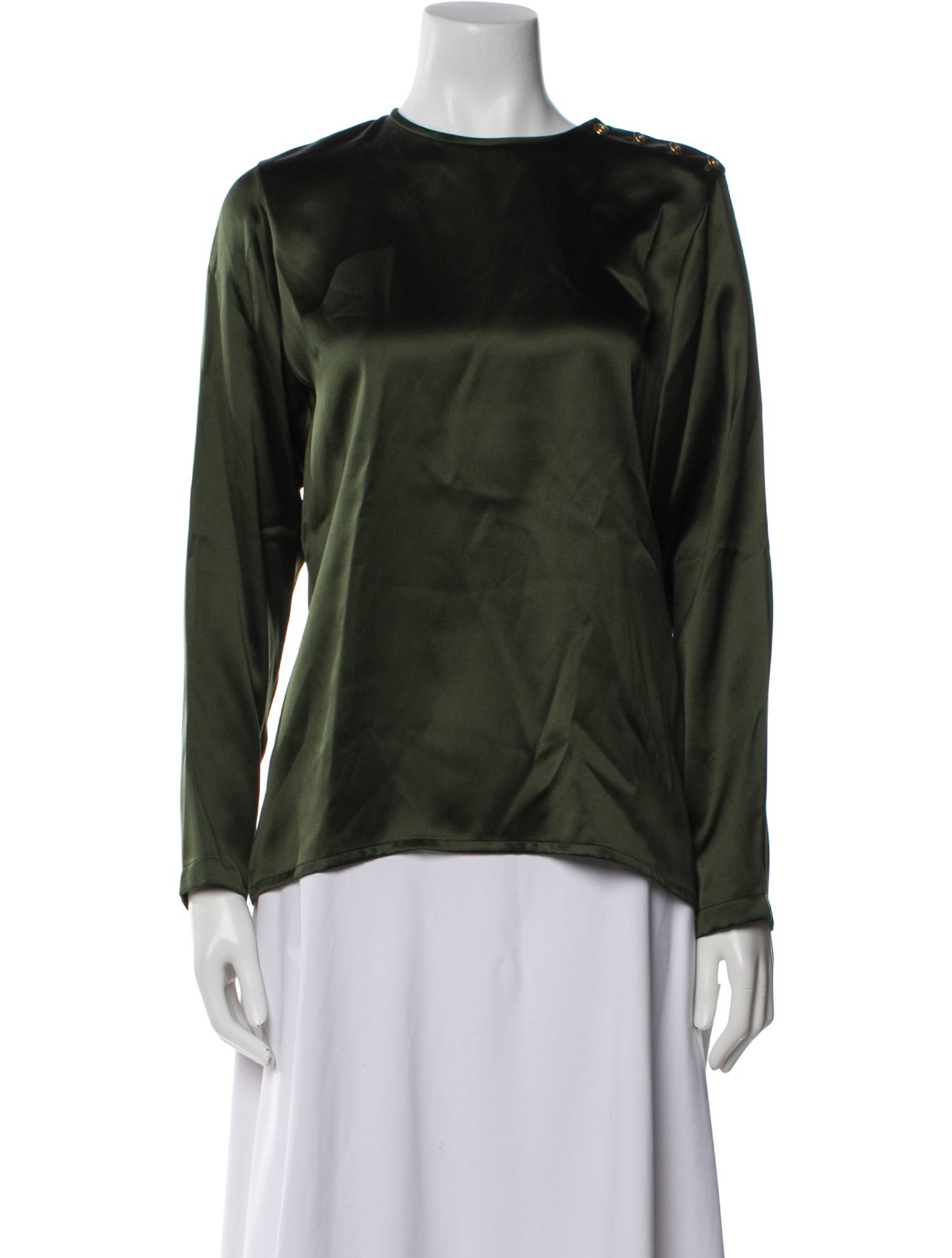 Yves Saint Laurent Rive Gauche Vintage Late 1980's - Early 1990's Blouse