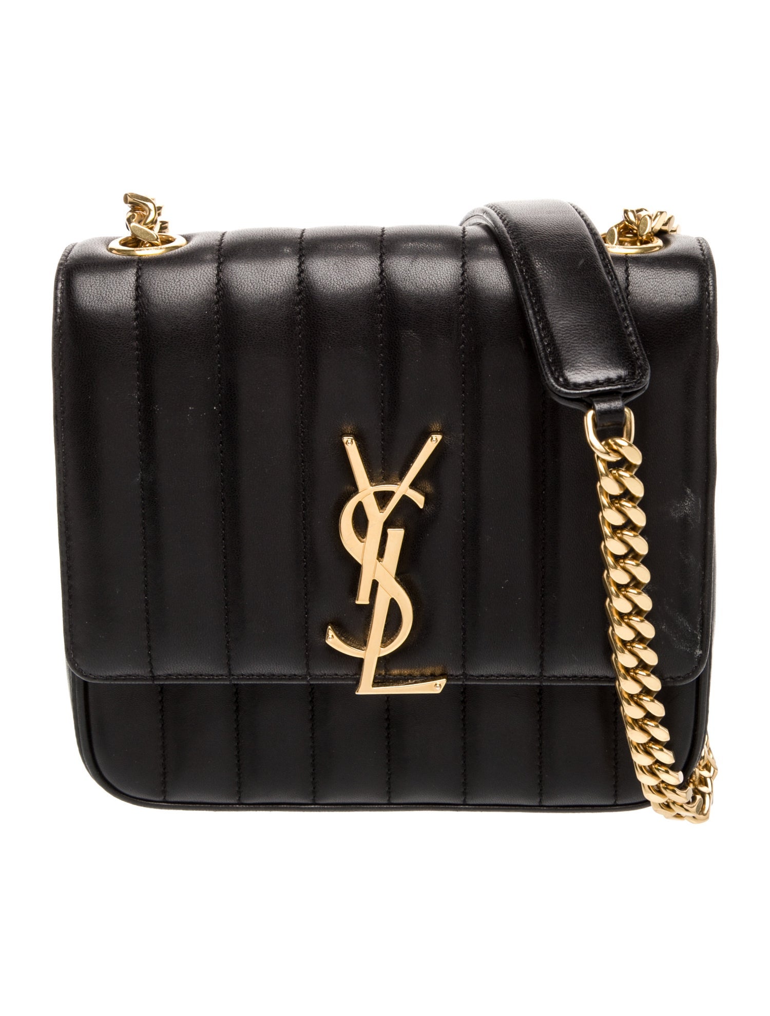 Saint Laurent Quilted Vicky Medium