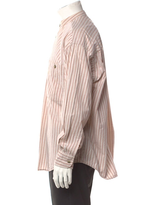 Yves Saint Laurent Striped Long Sleeve Shirt