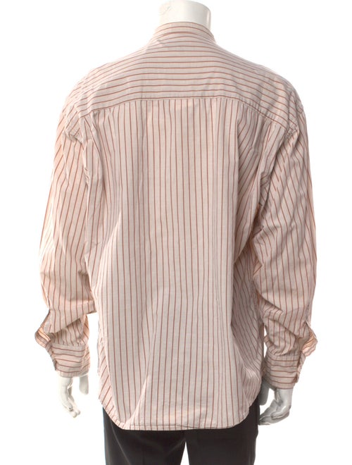 Yves Saint Laurent Striped Long Sleeve Shirt