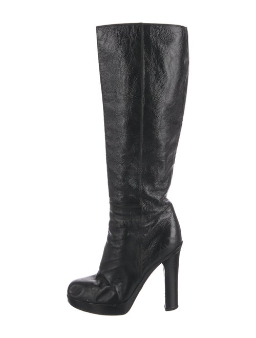 Yves Saint Laurent Patent Leather Boots