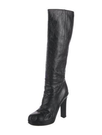 Yves Saint Laurent Patent Leather Boots