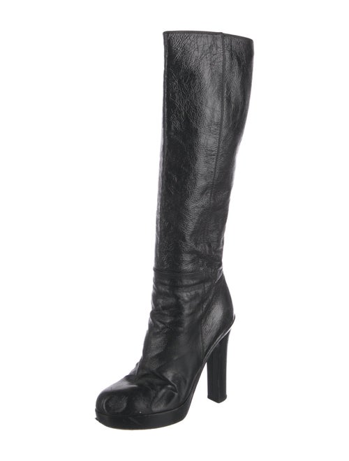 Yves Saint Laurent Patent Leather Boots