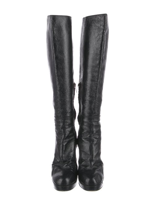 Yves Saint Laurent Patent Leather Boots