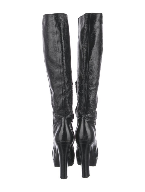 Yves Saint Laurent Patent Leather Boots