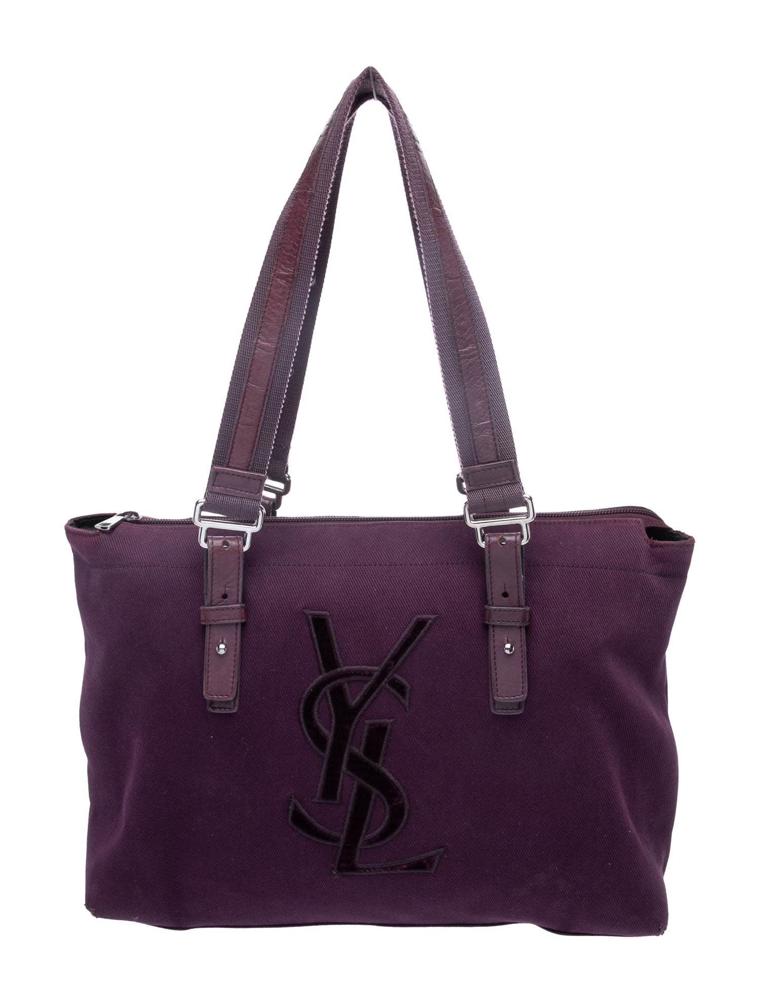 Yves Saint Laurent Canvas Shoulder Bag